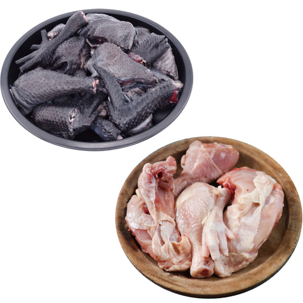 【約克街肉舖】台灣土雞/烏骨雞切塊任選12包(300g&plusmn;10%/包)