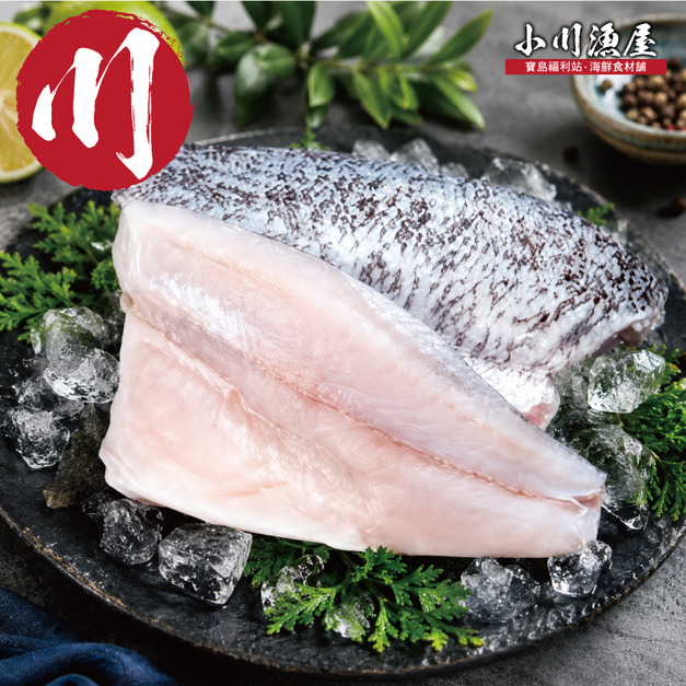 小川漁屋 台灣純海水低密度養殖鱸魚清肉排1片（100~200g/片）_任選 Taiwan Seabass Fillet (Low-Density Seawater Farmed)