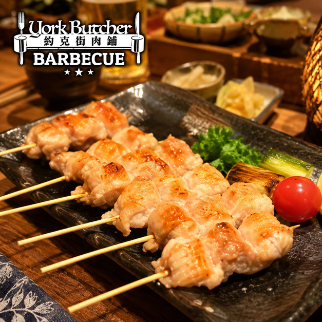 【約克街肉舖】台灣雞肉串12串(40g&plusmn;10%/串/3串1包)