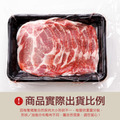 豪鮮牛肉 丹麥梅花豬肉片1盒(200g&plusmn;10%/盒)_任選TDanish Sliced Pork Collar_1