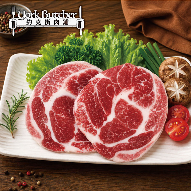 約克街肉鋪 台灣國產梅花豬排10片(80g&plusmn;10%/片)