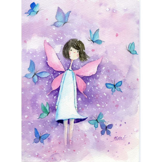 花若盛開.蝴蝶自來