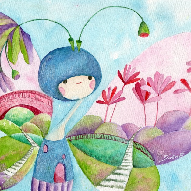 蝴蝶眼裡的世界