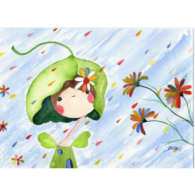 我想用荷葉做成帽子