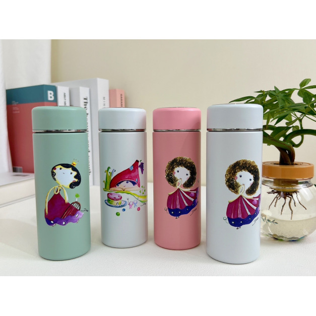 黛兒公主 - 銀邊保溫杯（280ml）