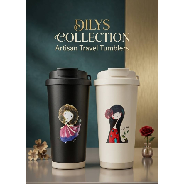 黛兒公主 - 陶瓷保溫杯