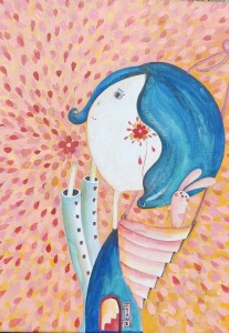 開出美麗的花朵