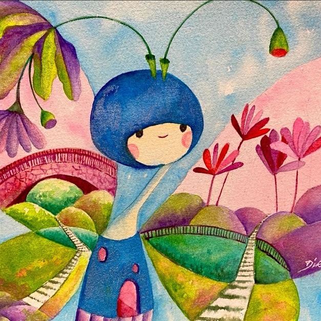 蝴蝶眼裡的世界