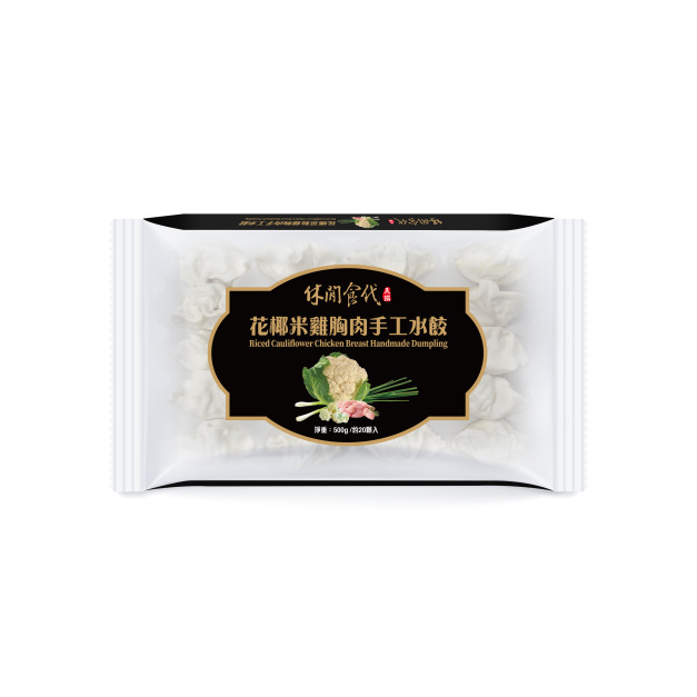 花椰米雞胸肉手工水餃