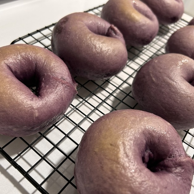 紫薯起司貝果
