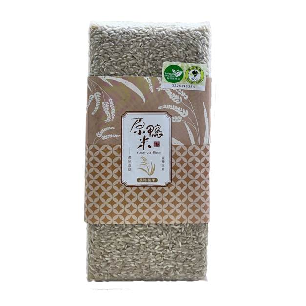 【長秈系列】原鴨有機長秈糙米2公斤(運費另計)