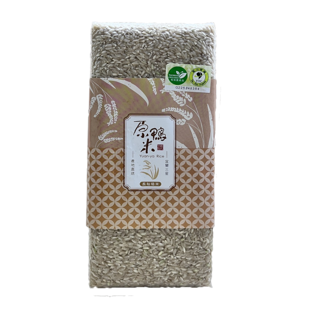 【長秈系列】原鴨有機長秈糙米2公斤(運費另計)