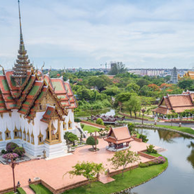 北欖府三頭神象博物館+暹羅古城一日遊【私家小團+懶人優選+純玩不拼團+可送達曼谷夜市/可選含餐】