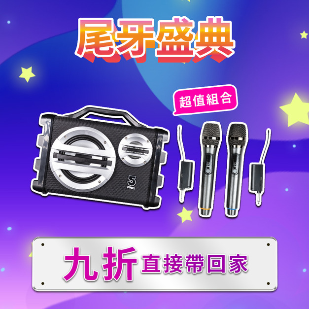 三合一戶外音響SK055-無線組合