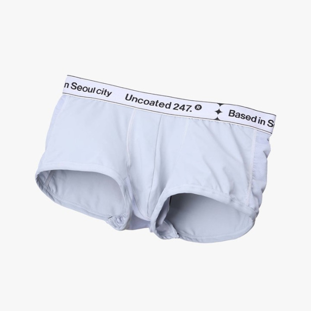 LOW RISE 沁涼運動平口內褲 v2 冰河灰