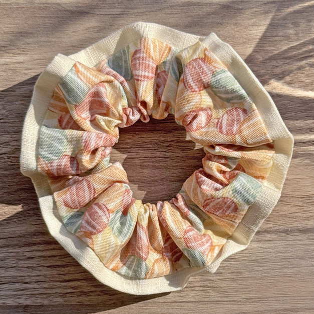 金甘糖｜滿版金甘／白｜髮圈．大
