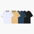 滾邊雙色短版Tee_2