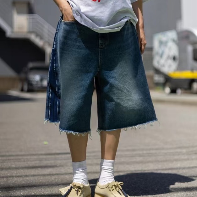 毛邊街頭牛仔短褲