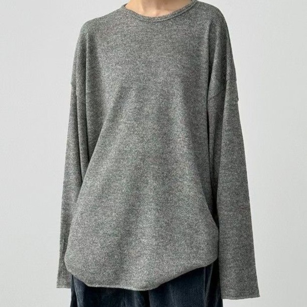 基本針織長袖上衣