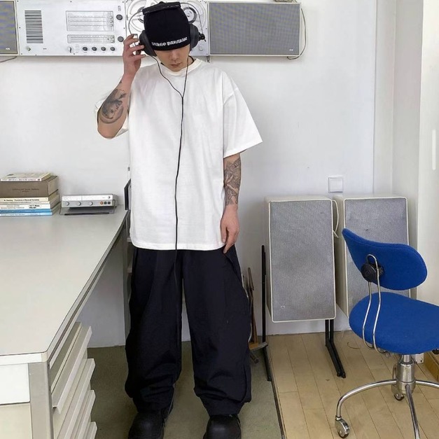 基本加絨短袖Tee