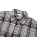 軟質格紋長袖襯衫_4