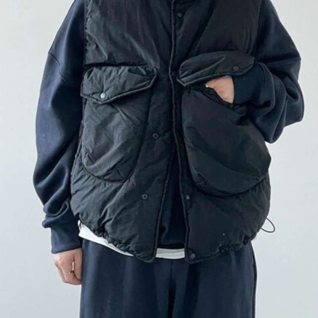 立領鋪棉機能背心