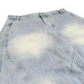 復古刷色廓形牛仔長褲_5