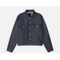 極簡剪裁雙口袋丹寧夾克_1