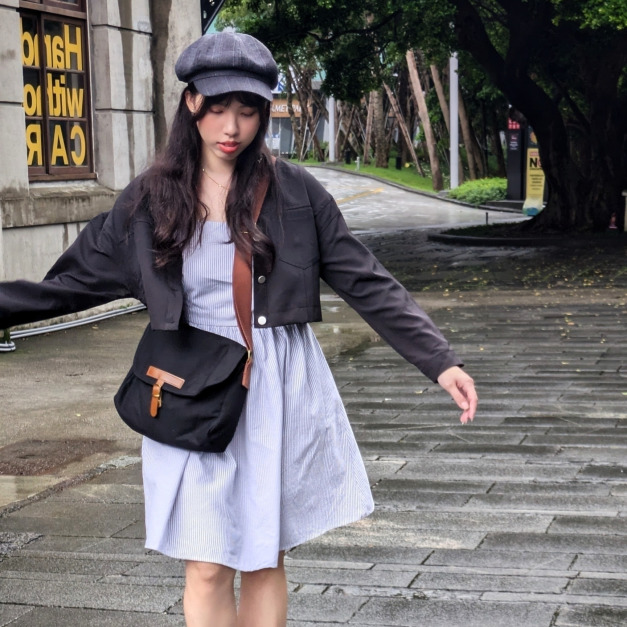 靈魂流浪—條紋洋裝（3色）