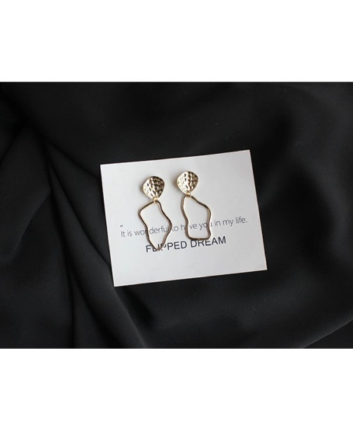 幾何不規則耳飾