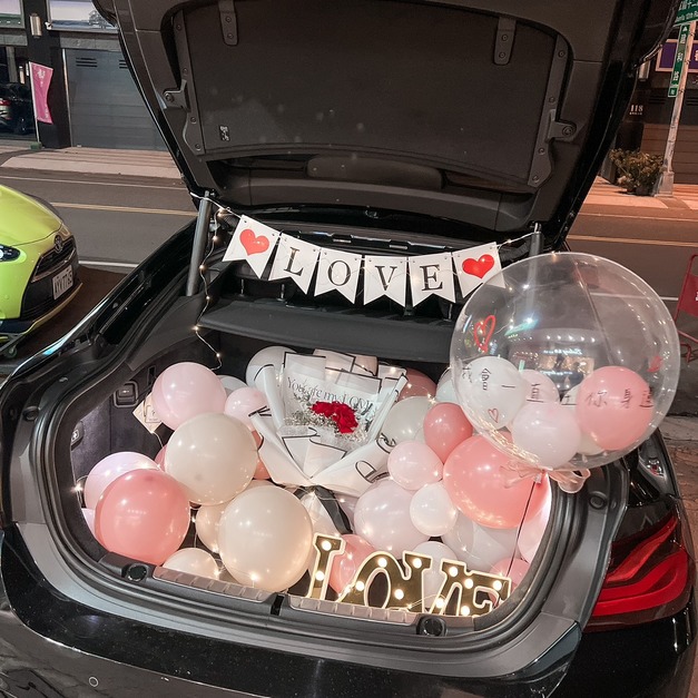 四門車ღ泡泡球A款(不含花束)