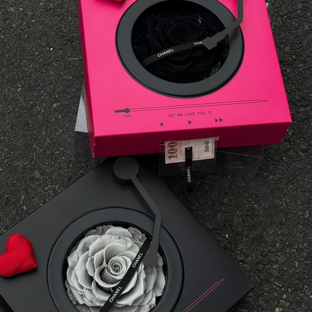 永生花禮ღ花語留聲機
