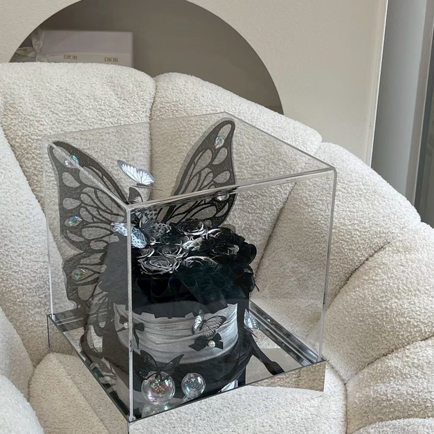 蝴蝶花永生花禮