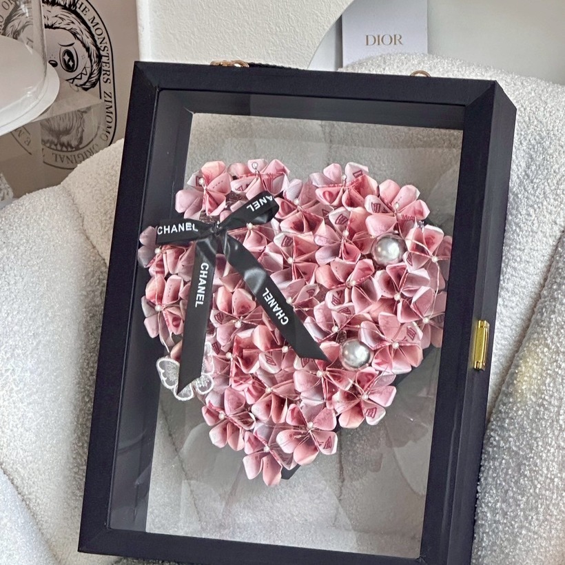 鈔票花禮♡愛心錢錢花盒 中款