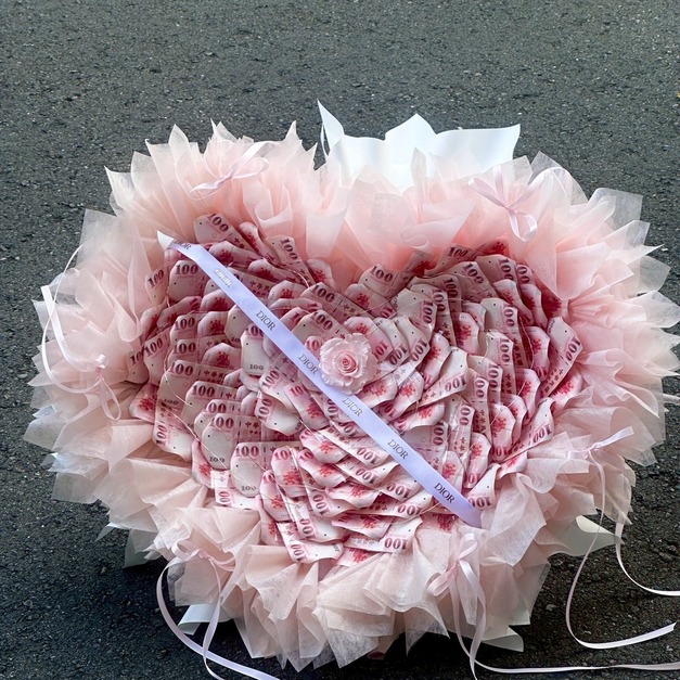 52張大單朵錢錢花束<含5200現金>