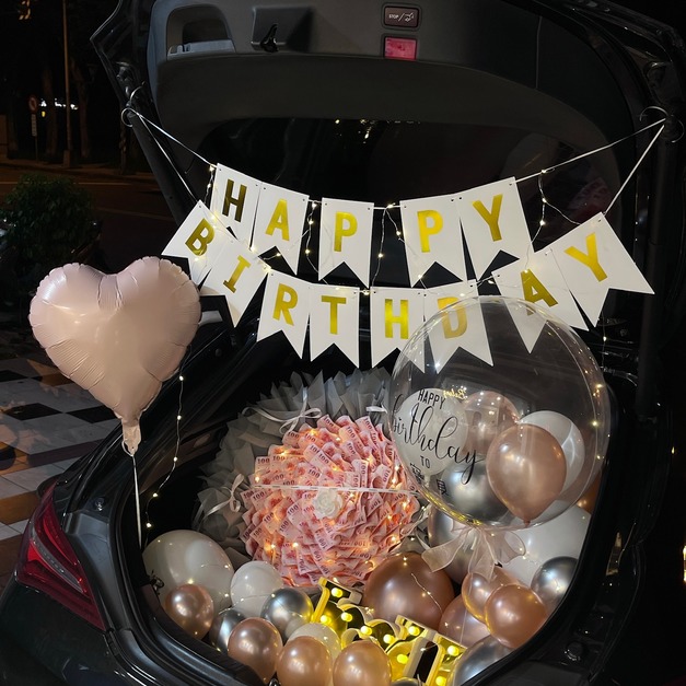 四門車ღ泡泡球A款(不含花束)