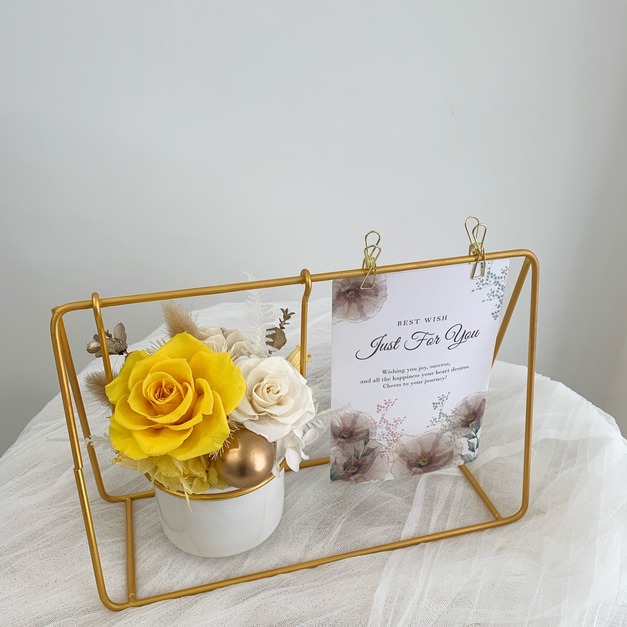 鞦韆永生花禮<可代寫賀卡>