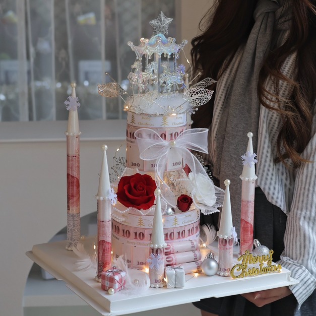 聖誕城堡錢錢花禮<含3000現金>