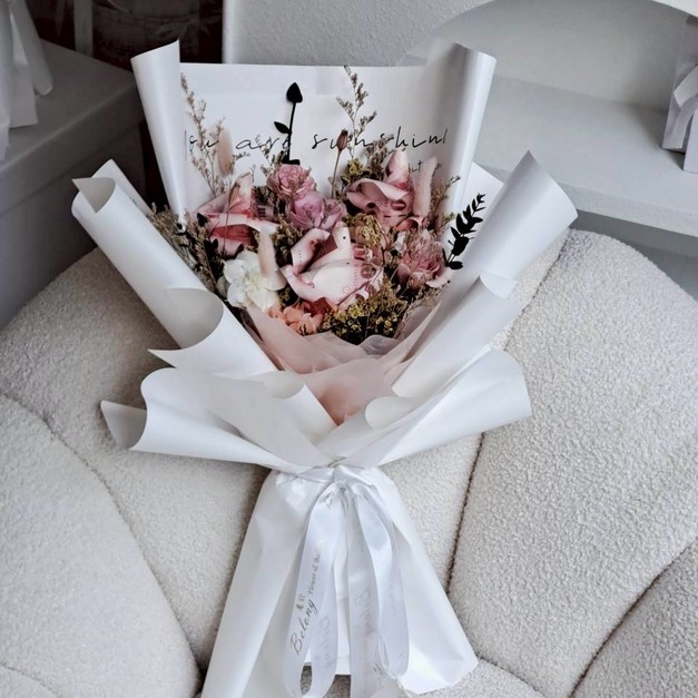 三朵錢錢花束<含900現金>