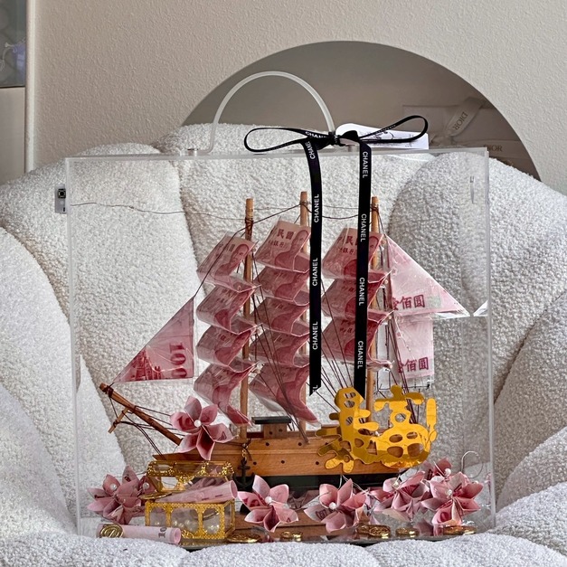 一帆風順招財船<含3000現金>