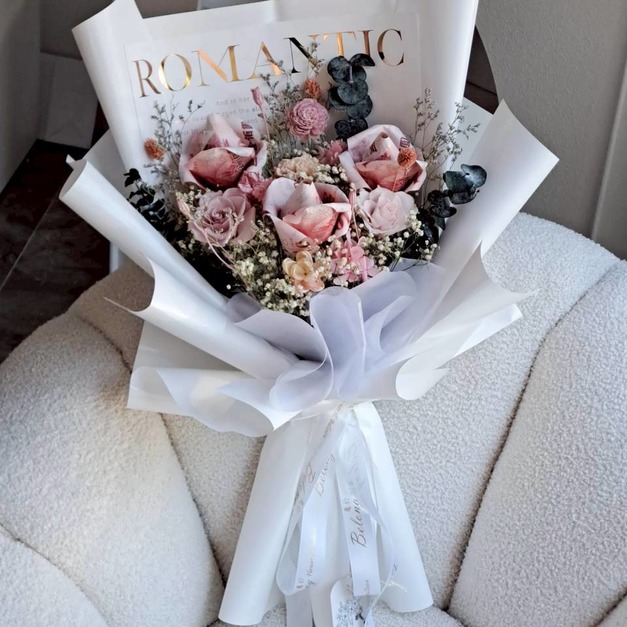 三朵錢錢花束<含900現金>