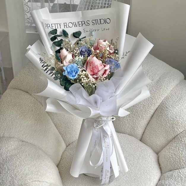 三朵錢錢花束<含900現金>