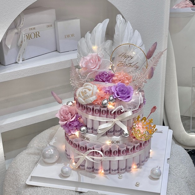 噴鈔款ღ鈔票蛋糕