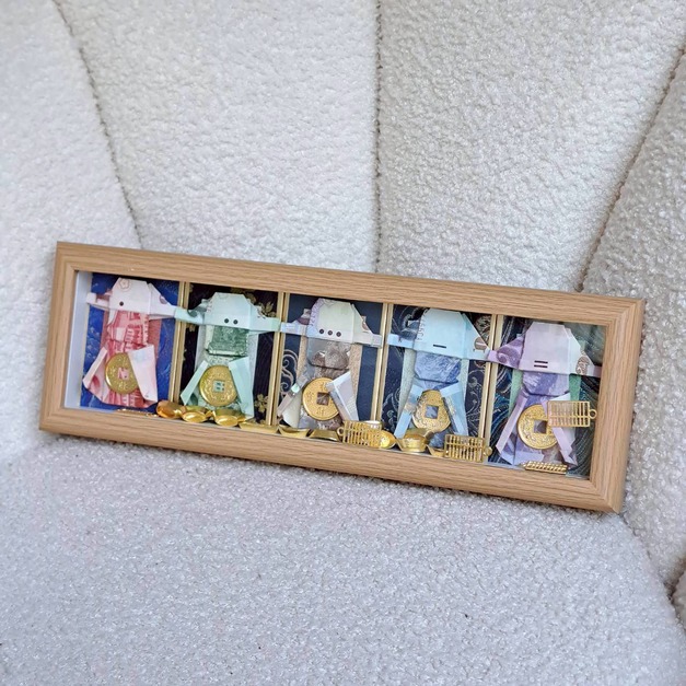 五路財神聚寶框<含3800現金>