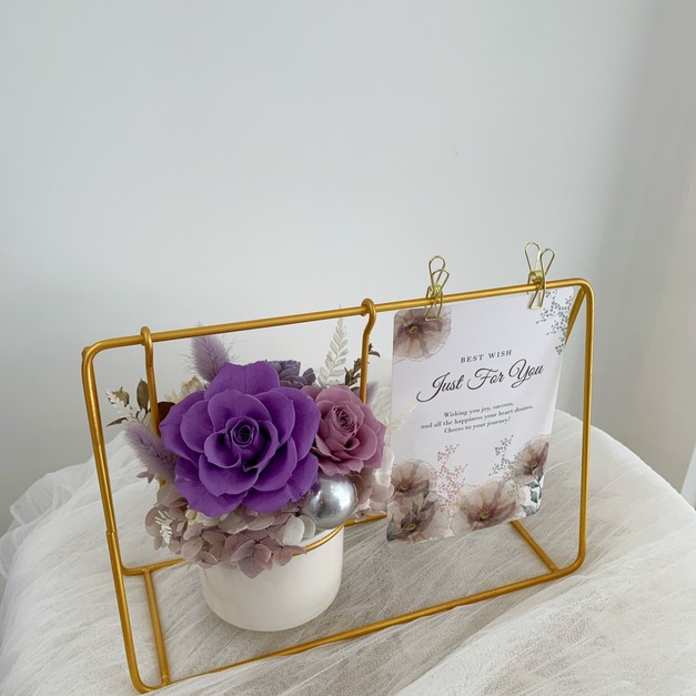 【三民現貨】鞦韆永生花禮