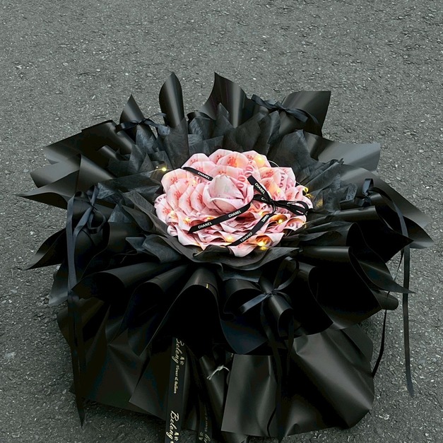 【北屯現貨】30張錢錢大單朵花束<含3000現金>