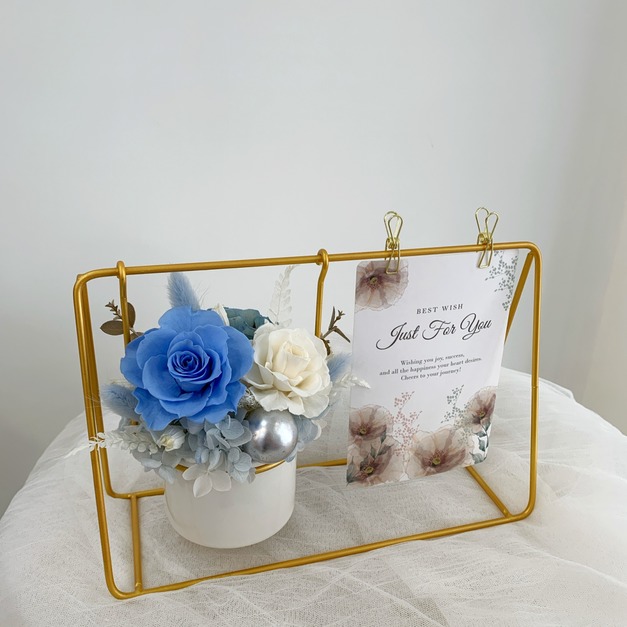 【北屯現貨】鞦韆永生花禮