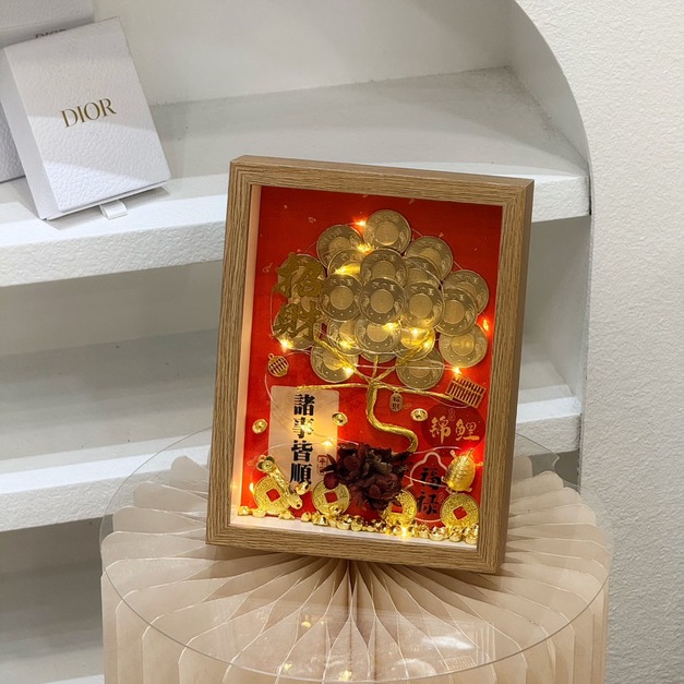 【三民現貨】金燦滿盈開運樹-小<含1200現金>