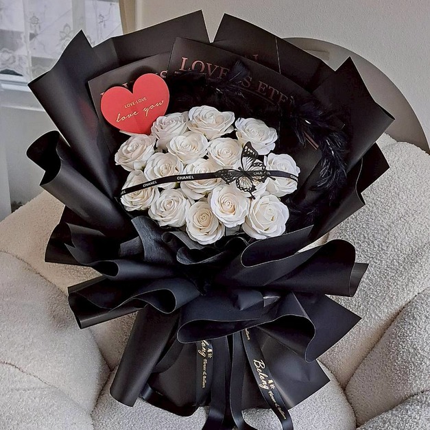 【北屯現貨】15朵香氛花束