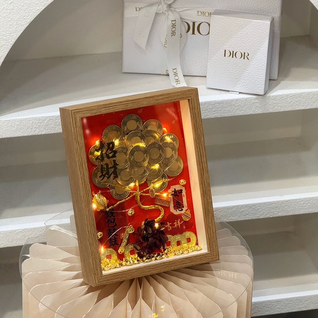 【北屯現貨】金燦滿盈開運樹-小 <含現金1200>